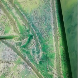 Terciopelo Cachemir verde